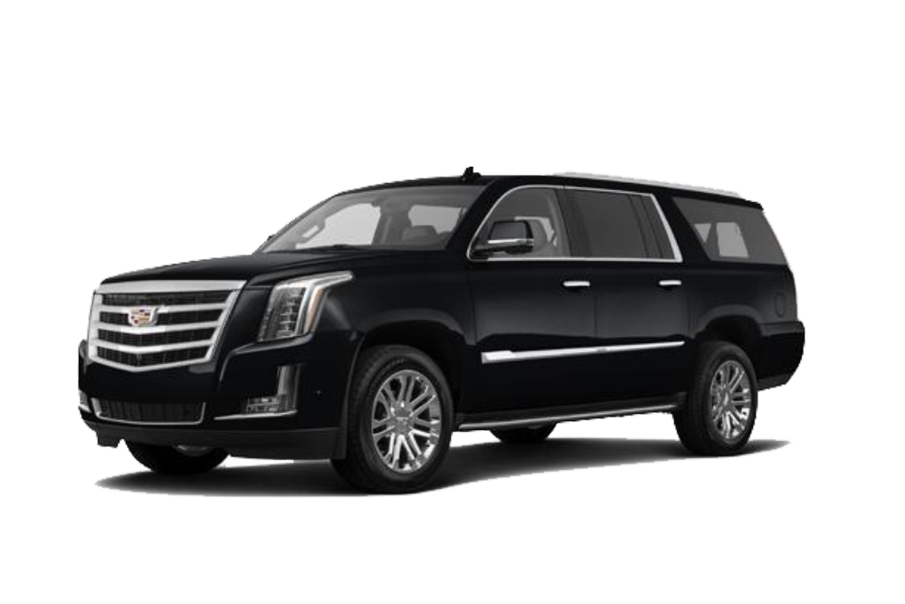 cadillac escalade with white background